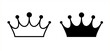 Cartoon sketch crown. Graffiti crown icon, Queen or king crowns. Royal imperial coronation symbols, monarch majestic jewel tiara icons. Prins en prinses, diadems or diamond crowns