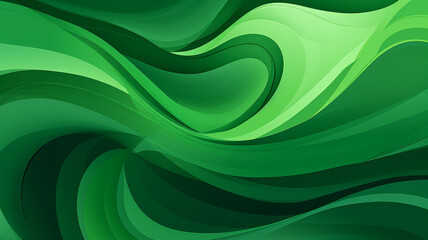 Poster - liquid background. liquid green texture.