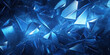 Mesmerizing abstract of shimmering blue crystals.