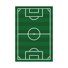 Wall Mural - field soccer design vector template illustration with trendy style . EPS 10