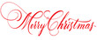 merry christmas lettering. Vector eps