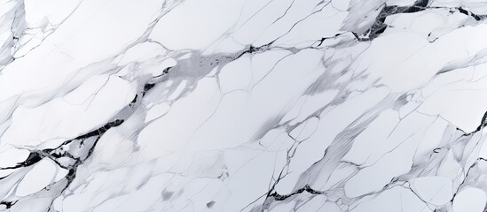 Sticker - High quality background and artistic design with a natural pattern featuring a white marble texture in high resolution Additionally there is a white stone floor