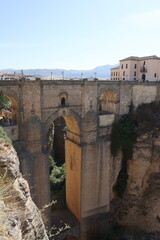 Wall Mural - Ponte Nuevo El Tajo gorge at Ronda, Andalusia Spain