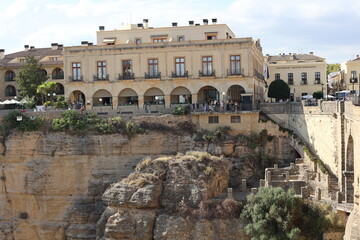 Poster - House above el tajo de Ronda Spain 