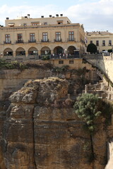 Poster - House above el tajo de Ronda Spain 