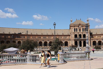 Poster - seville plaza de espana