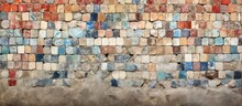 In Italy S Ancient City Of Herculaneum There Can Be Found A Vibrant Mosaic Adorned Wall