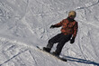 Winter sports - Snowboarder on a slope