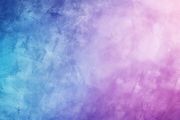 Wall Mural - 2 colors abstract watercolor background for design. Color gradient, purple, blue iridescent, bright, fun. Rough, grain, noise, grungy