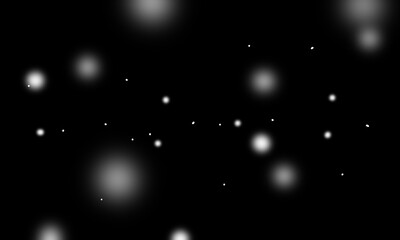 Poster - falling snow flake overlay background