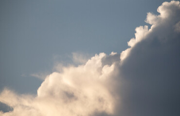 Wall Mural - white clouds in the sky 