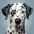 © Kevin - Dalmatian Close-Up Artistic Style Artwork Close-Up Shot Cute Puppy Dog
