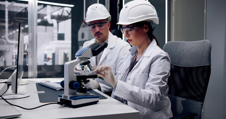 Poster - Hospital Research Lab. Scientist People