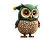 © Shanila - 3d Christmas owl