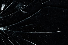 Abstract Broken Glass Texture Background