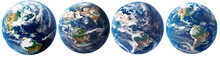 The Planet Earth From Space Cut Out Transparent Isolated On White Background ,PNG File