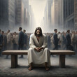 Jesus forgotten and left alone by today world