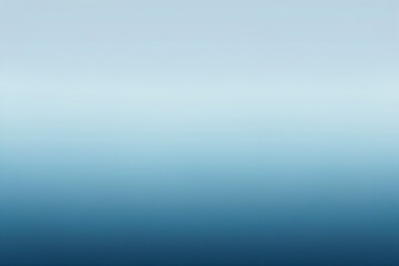 Canvas Print - A smooth gradient from white to blue, creating a calm and minimalist backdrop.