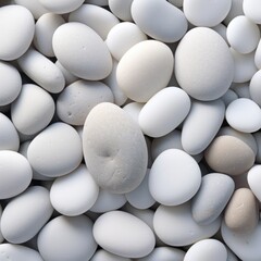 Wall Mural - light rock, gavel, pebble stone texture pattern for background.