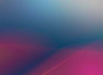 Poster - Abstract, modern and vibrant blurred pink, light blue and blue background with color gradient and copy space.