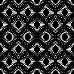 Wall Mural - Vector seamless texture. Modern geometric background. Grid of dots.