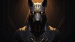 Anubis - The egyptian jackal-headed god of death and underworld
