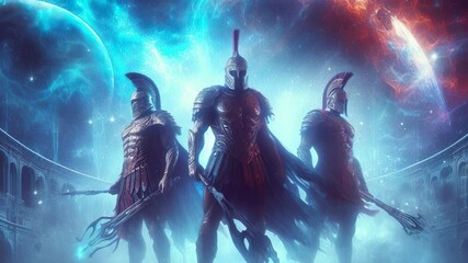 Wall Mural - Ethereal Arena Conquests