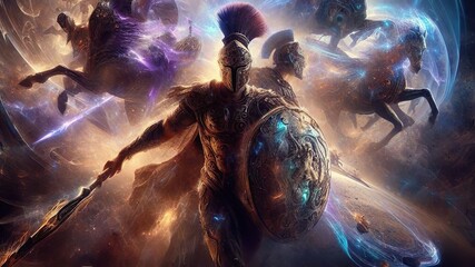 Wall Mural - Ethereal Arena Conquests