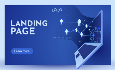 Laptop with dollar symbol and flying coins. Mobile investment concept.