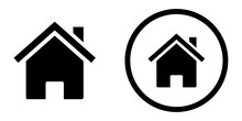 Home House Icon Vector Graphic Design
