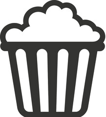 Sticker - Popcorn Icon