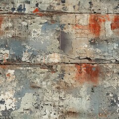 Poster - Urban Decay and Weathered Surfaces Pattern