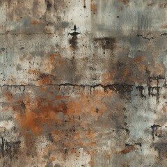 Poster - Weathered Grunge Metal Texture Pattern