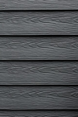 Modern dark gray wood plank wall texture, seamless horizontal pattern for contemporary architecture and stylish design projects