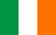 Flag Of Ireland. Irish Flag. European Country. State Symbol Of Ireland