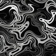 © TatjanaMeininger - Seamless black and white abstract textures pattern background