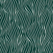Seamless dark green and white abstract stipe lines pattern background