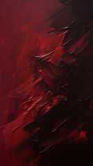 Wall Mural - Expressive Ruby oil painting background