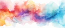 Background Of An Artistry Texture Created Using Watercolor Techniques