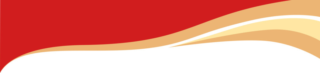 Wall Mural - divider header for app, banners or posters. set of template dividers shapes for website. curve lines