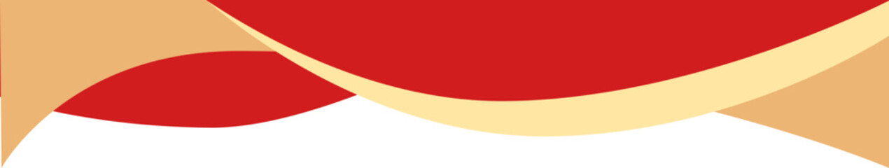 Wall Mural - divider header for app, banners or posters. set of template dividers shapes for website. curve lines