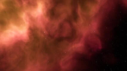 nebula gas cloud in deep outer space