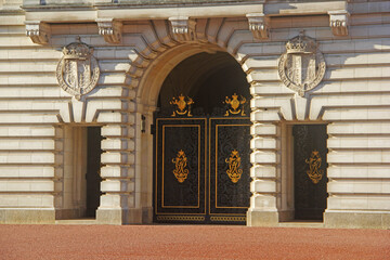 Canvas Print - entrance to the church