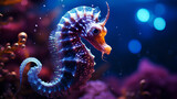 Fototapeta  - horned seahorse