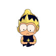 © Mrs. Nacre - Indonesia Javanese Hero Character Ghatotkacha, Feeling Guilty Pose