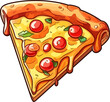 Pizza Slice Illustration 