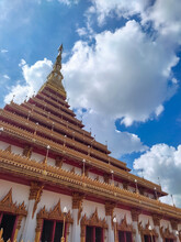 Nong Waeng Temple, Khon Kaen In Thailand