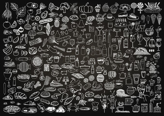 Food and drinks icons