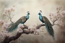 Bird Art Illustration Color, Generative Ai, Generative, Ai, Generated
