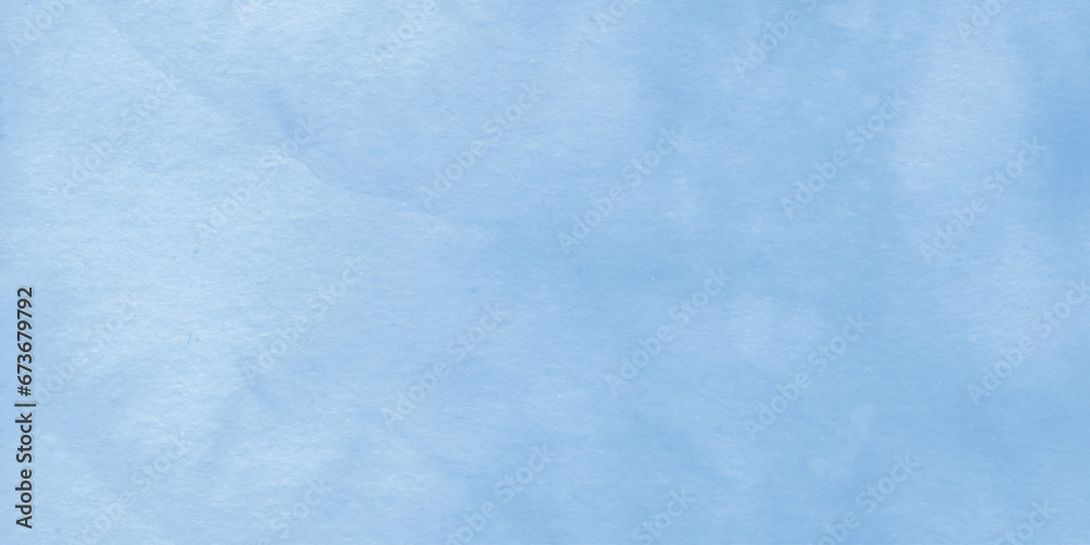 Abstract watercolor background, Pastel blue paper texture pattern background with space ...